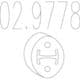 02.9778 MTS Кронштейн крепления выхлопной магистрали