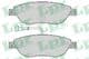 05P1268 LPR Гальмівні колодки