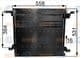 8FC 351 038-721 Behr Hella Радіатор кондиціонера для Mercedes M-Class