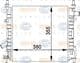 8MK 376 764-241 Behr Hella Радиатор охлаждения двигателя для Ford Ka