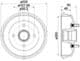 8DT 355 301-361 Behr Hella Гальмівний барабан