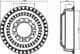 8DT 355 301-991 Behr Hella Тормозной барабан для Chevrolet Niva
