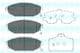 KBP-3014 Kavo Parts Гальмівні колодки