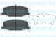 KBP-3503 Kavo Parts Гальмівні колодки