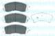 KBP-8010 Kavo Parts Гальмівні колодки
