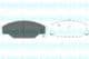 KBP-9001 Kavo Parts Гальмівні колодки