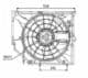 47026 NRF Вентилятор системи охолодження двигуна для BMW 3 Series