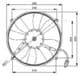 47046 NRF Вентилятор системы охлаждения двигателя