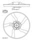 47070 NRF Вентилятор системи охолодження двигуна для Citroen Xsara