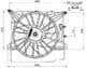 47461 NRF Вентилятор системы охлаждения двигателя для Volvo XC90