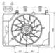 47466 NRF Вентилятор системы охлаждения двигателя