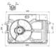 47490 NRF Вентилятор системы охлаждения двигателя