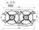47502 NRF Вентилятор системы охлаждения двигателя для Chrysler 300M