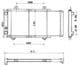 52152 NRF Радиатор охлаждения двигателя