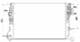 53136 NRF Радиатор охлаждения двигателя