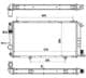 58957 NRF Радиатор охлаждения двигателя для Citroen C15