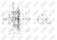 49592 NRF Вискомуфта вентилятора для Jeep Cherokee
