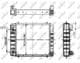 50477 NRF Радіатор охолодження двигуна