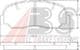 36588 A.B.S. Тормозные колодки