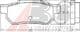 36619 A.B.S. Гальмівні колодки
