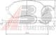 37186 A.B.S. Гальмівні колодки для Mazda 323