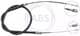 k13676 A.B.S. Трос ручного тормоза для Porsche Boxster
