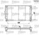 731757 Valeo Радиатор охлаждения двигателя