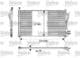 817493 Valeo Радіатор кондиціонера для Ford Focus