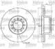187052 Valeo Тормозной диск