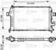 734322 Valeo Радіатор охолодження двигуна для Opel Astra