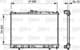 735202 Valeo Радиатор охлаждения двигателя для Mitsubishi Outlander