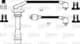 346076 Valeo Комплект проводов зажигания для Daihatsu Feroza