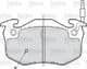 598151 Valeo Тормозные колодки