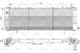701574 Valeo Радіатор охолодження двигуна для Jeep Cherokee