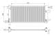 701299 Valeo Радиатор охлаждения двигателя