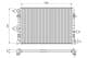 701285 Valeo Радиатор охлаждения двигателя