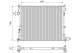 701307 Valeo Радиатор охлаждения двигателя