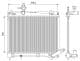 701216 Valeo Радіатор охолодження двигуна