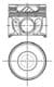 87-140800-10 Nüral Поршень двигателя
