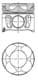 87-436500-00 Nüral Поршень двигуна