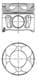 8713750030 Nüral Поршень двигуна