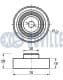 540959 Ruville Обводной ролик поликлинового ремня