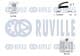 5501131 Ruville Комплект ременя ГРМ + помпа