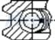 fr10376600 Freccia Комплект поршневых колец