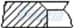 fr10384350 Freccia Комплект поршневых колец