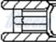 fr10012300 Freccia Комплект поршневих кілець