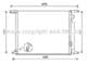 DWA5139D AVA Quality Cooling Радіатор кондиціонера для Chevrolet Aveo