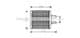 DWA6088 AVA Quality Cooling Радиатор печки