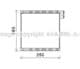 FTV442 AVA Quality Cooling Випарник кондиціонера для Fiat Ducato