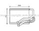 HY6314 AVA Quality Cooling Радіатор пічки для Hyundai i40